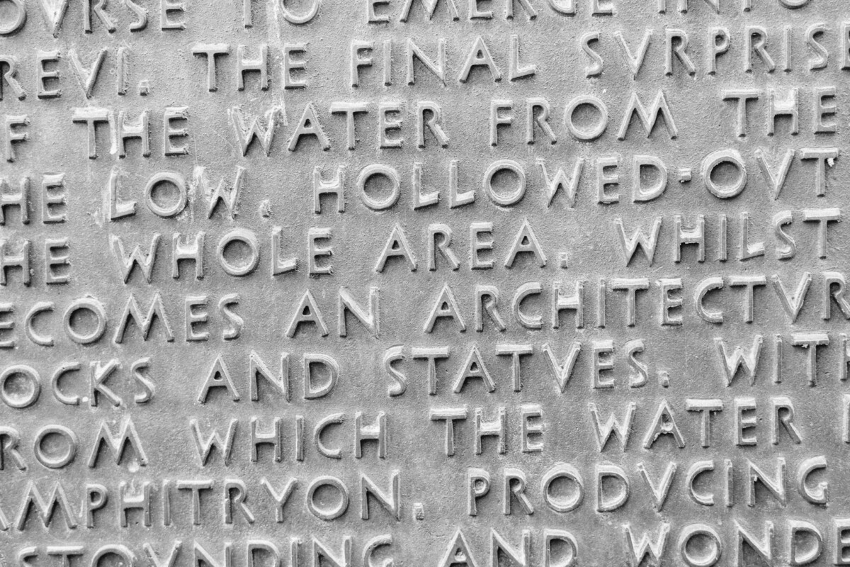 scripture that illustrate typography