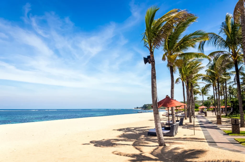 Hotels in Nusa Dua with stunning beach views