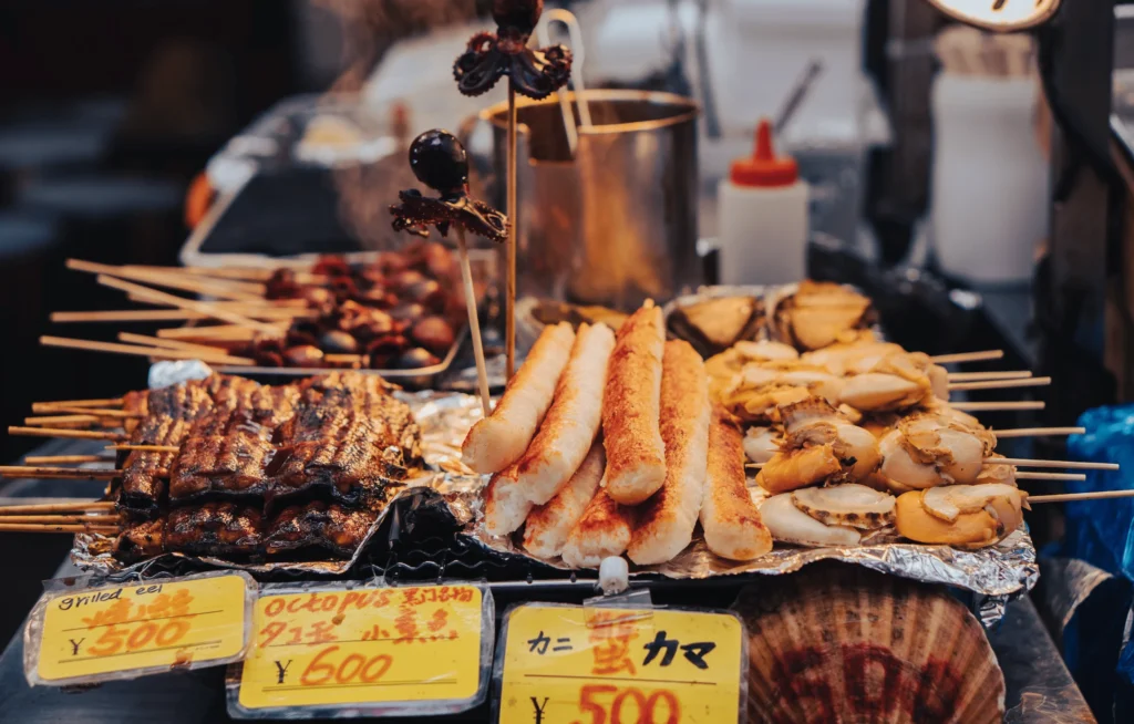 japan food street